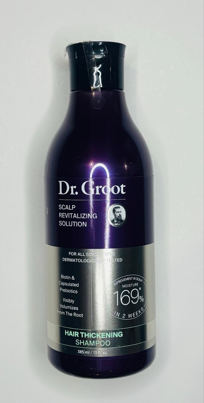 Dr. Groot Scalp Revitalizing Solution Hair Thickening Shampoo Biotin Prebiotics